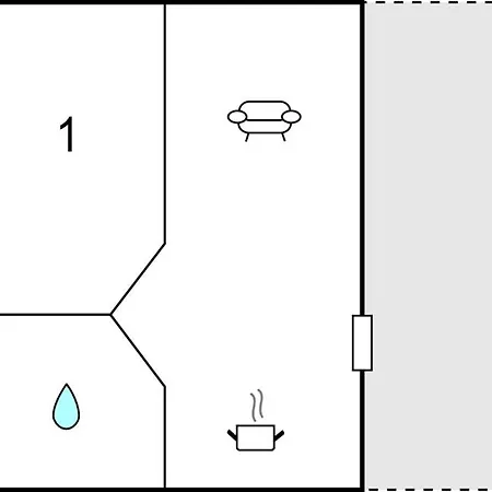 Awesome In With Sauna Сasa de vacaciones Denipaire